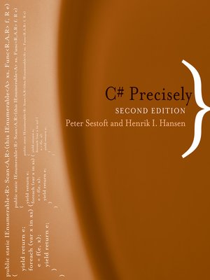 cover image of C# Precisely